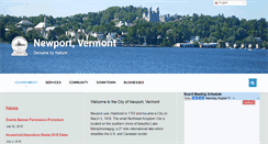 Desktop Screenshot of newportvermont.org